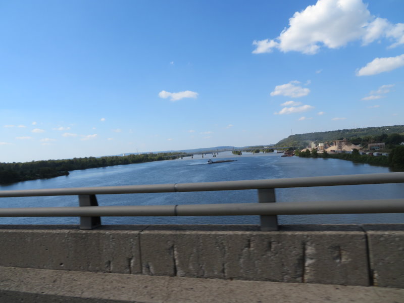 Crossing the Arkansas River at Fort Smith